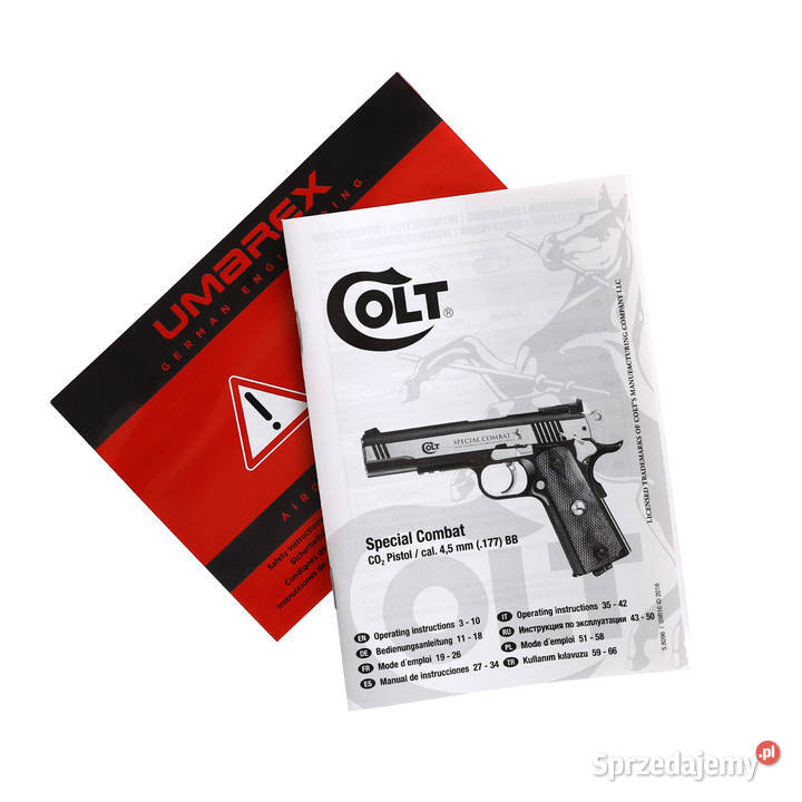Pistolet wiatrówka Colt Special Combat Classic
