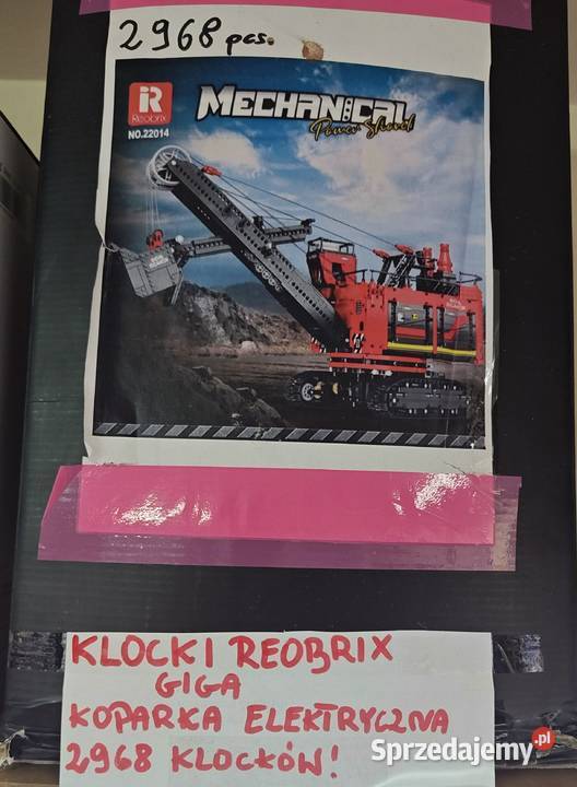 KLOCKI REOBRIX 22014 GIGA KOPARKA ELECTRIC Golub-Dobrzyń