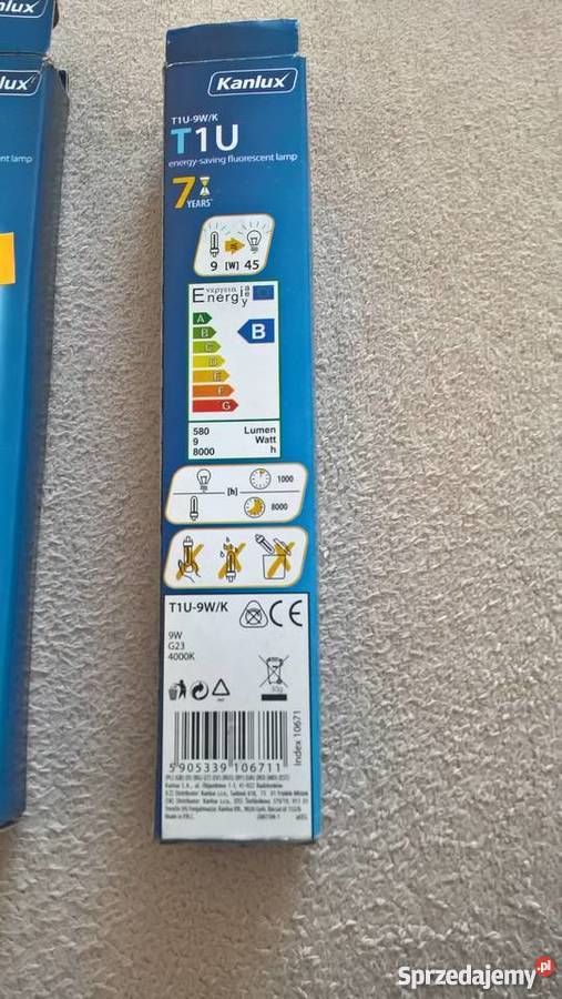 Energooszczędna świetlówka kompaktowa T1U Kanlux sprzedam