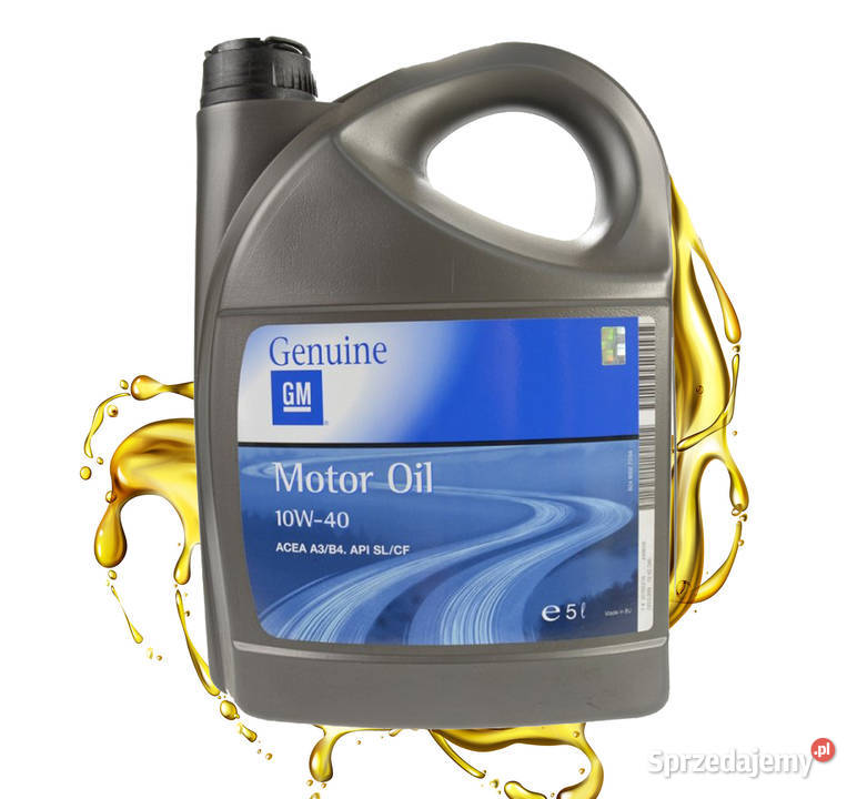 Olej silnikowy General Motors GM 10W40 5L podlaskie Sokółka sprzedam