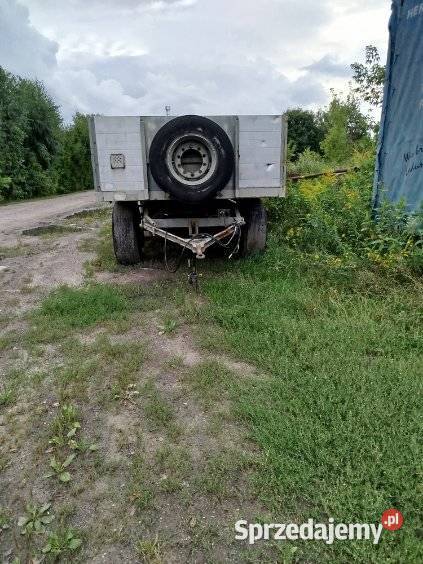 Sprzedam przyczepę ciężarową dwuosiową ładowność 12t rok prod. 1995