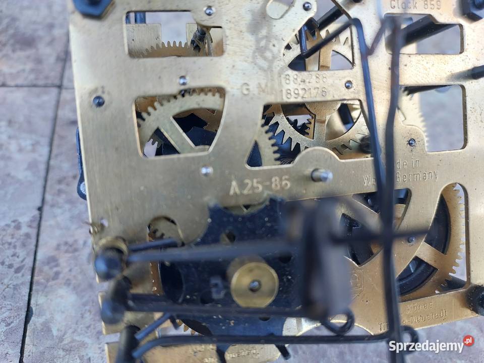 M100 Mechanizm starego zegara kukułki Regula pomorskie Tczew