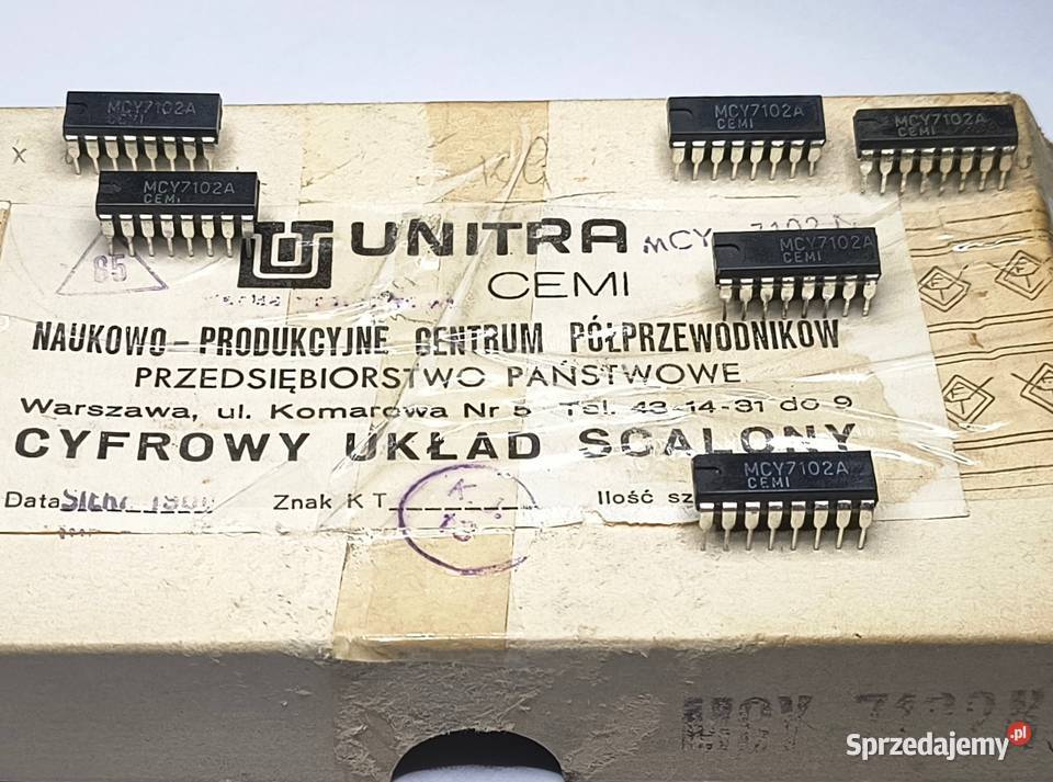 Układ scalony MCY7102A Unitra CEMI