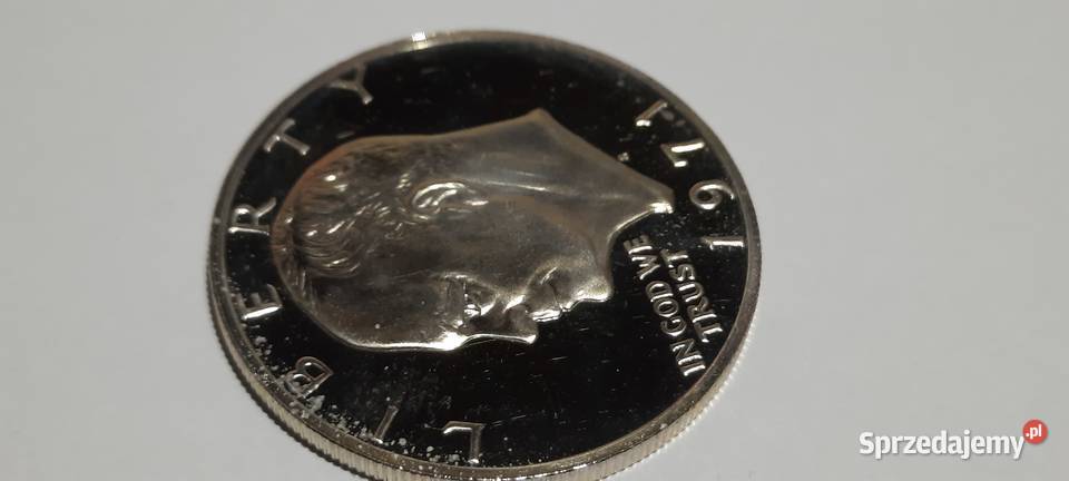 moneta USA 1 dolar 1971 Srebrny dolar Warszawa
