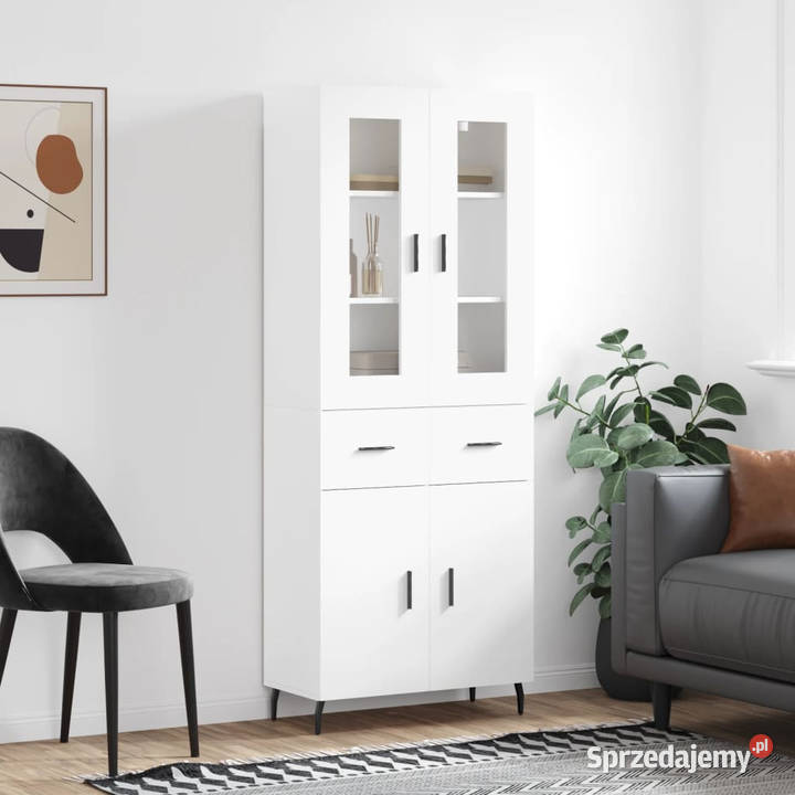 Witrynka biała 695x34x180 materiał Warszawa sprzedam