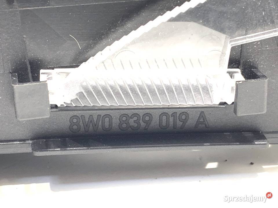 KLAMKA WEWNĘTRZNA LEWY TYŁ AUDI A4 B9 8W0839019A Motoryzacja sprzedam