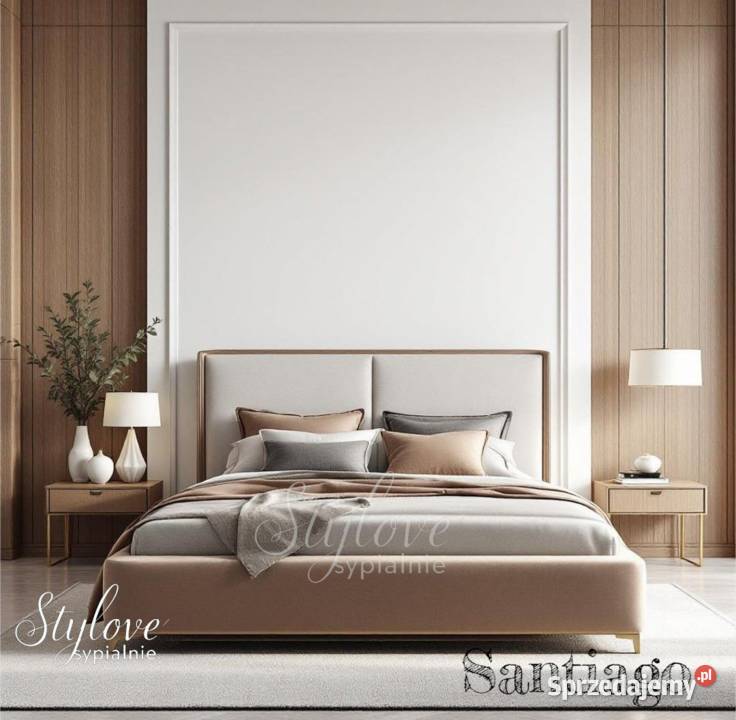 Łóżko Santiago z pojemnikiem i stelażem Ostrów Wielkopolski