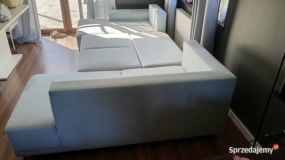 Narożnik z funkcją spania sofa kanapa Drogomyśl