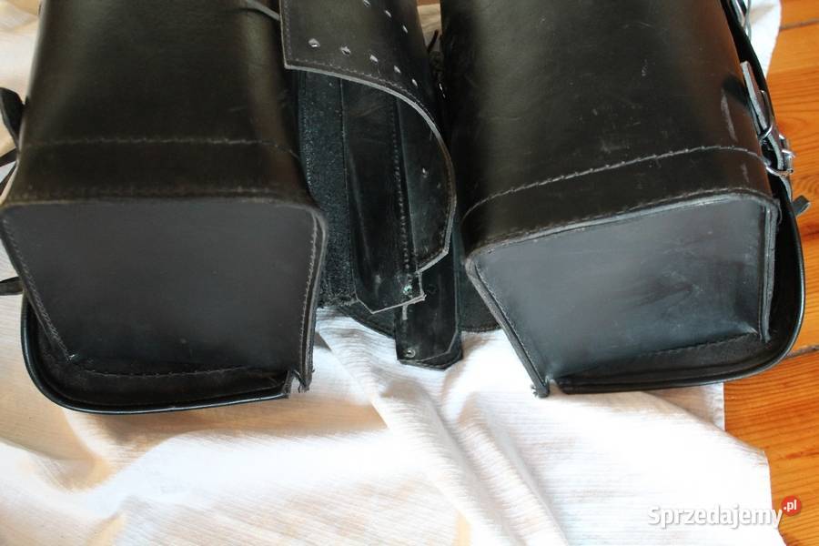 Sprzedam sakwy motocyklowe LOUIS skóra zamki Lublin
