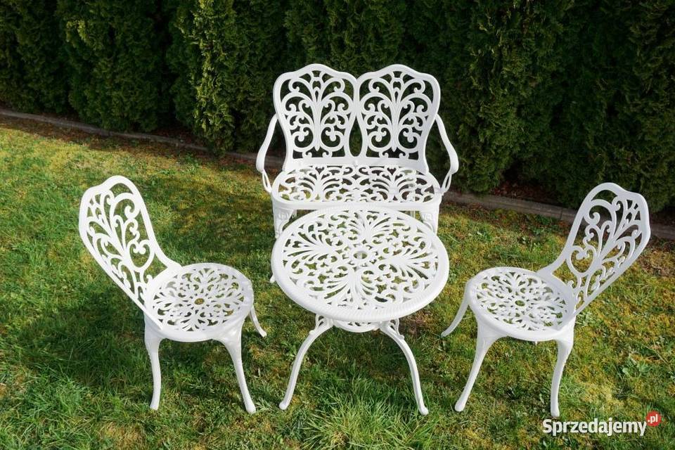 Meble ogrodowe balkon taras komplet kawowy 21 Tarnów