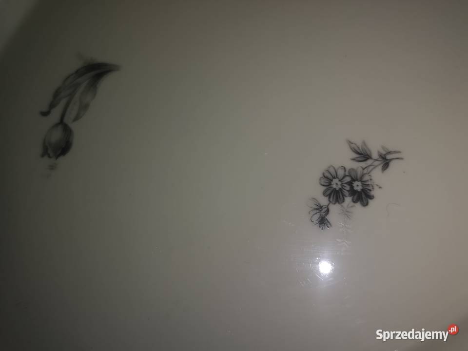 Patera półmisek z czarnymi tulipanami pomorskie sprzedam