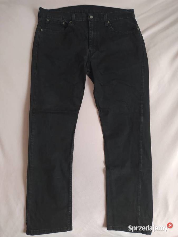 Spodnie jeansowe Levis 592 czarne jeansy W36 L32 Rozmiar XL Rzeszów