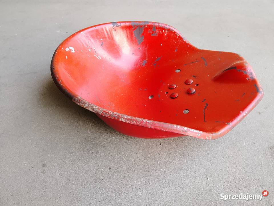 Stare siedzisko siedzenie PRL metalowe LOFT