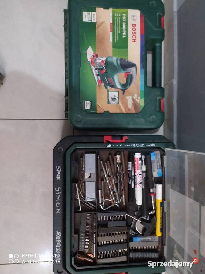 Bosch wkrętarko wiertarka zestaw walizka Dom i Ogród Chełmek