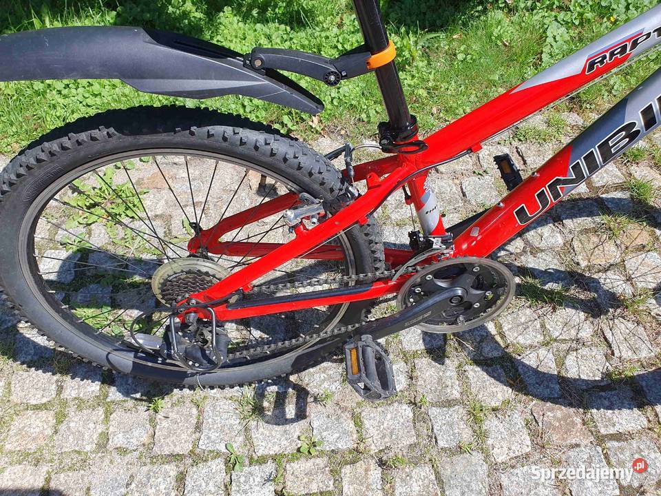 ROWER UNIBIKE RAPTOR RAMA ALU SHIMANO ŚLICZNY Tczew