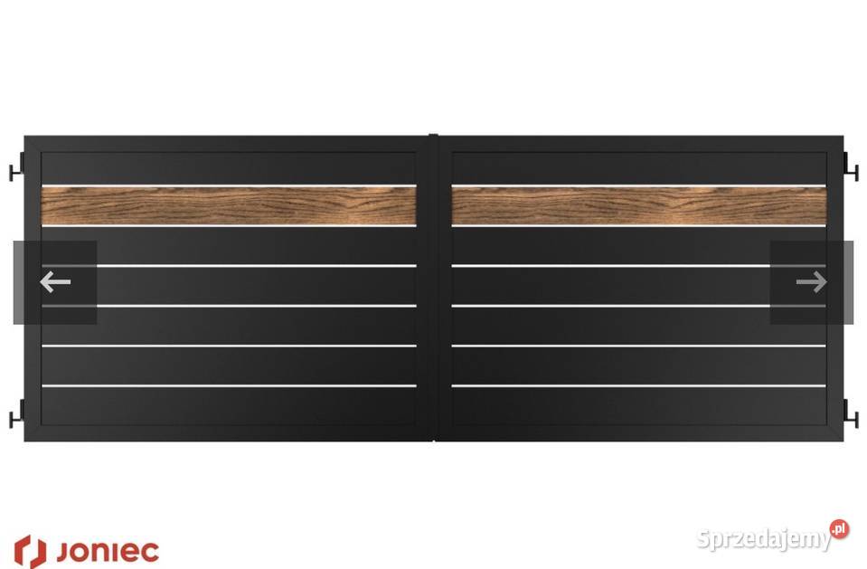 Przęsło ogrodzeniowe aluminiowe HORIZONTAL 150D Gorlice