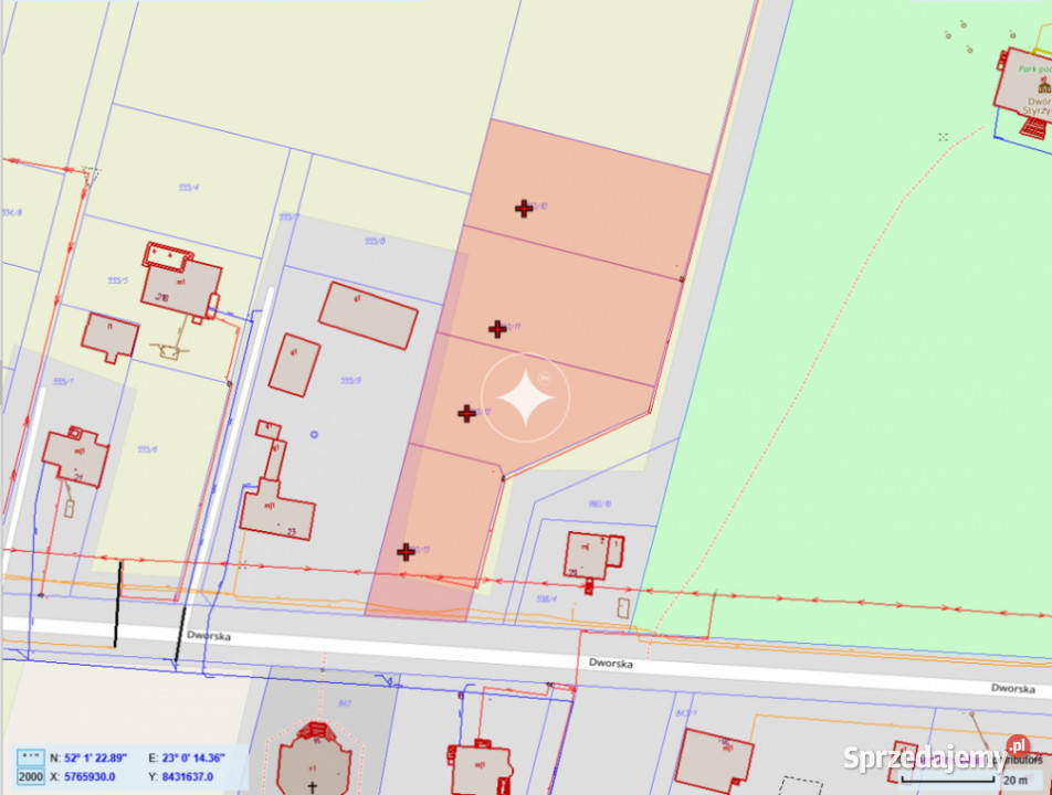 Działki budowlane Styrzyniec k Białej Podlaskiej Sprzedaż sprzedam