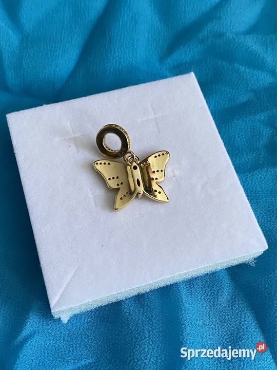 nowa pozłacana zawieszka charms beads potężny Gdynia