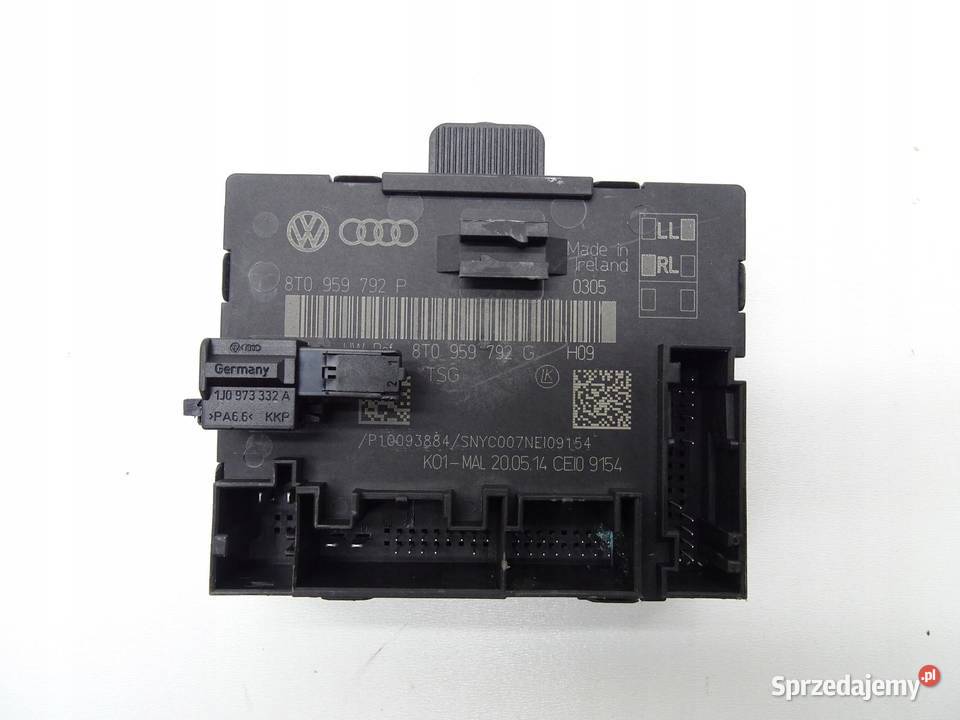 STEROWNIK MODUŁ DRZWI PRZÓD 8T0959792G AUDI A5 małopolskie