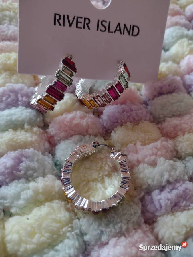 River Island Bogato zdobione kolczyki z Londynu Kraków