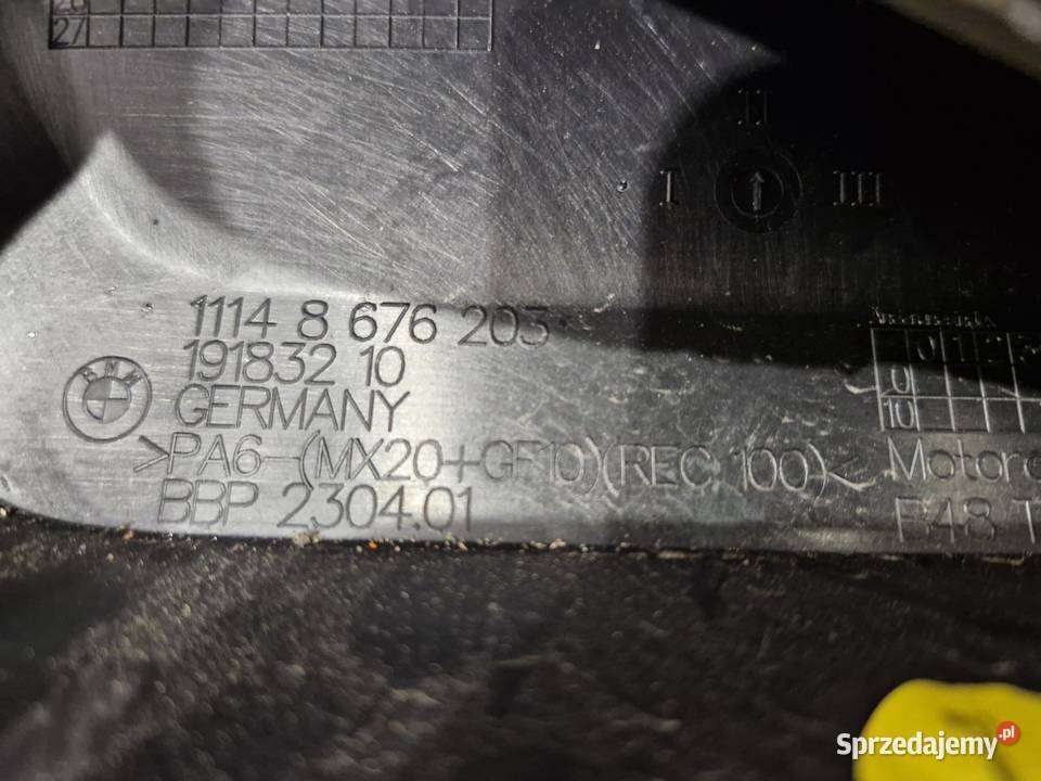 8676203 BMW G01 G02 G20 G30 OSŁONA POKRYWA sprzedam