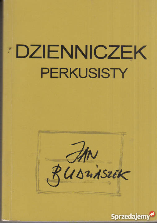 03263 DZIENNICZEK PERKUSISTY JAN BUDZIASZEK