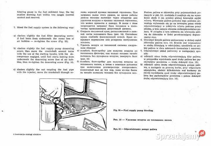 Instrukcja obsługi 1hc102 s231 s15 podkarpackie Stalowa Wola sprzedam