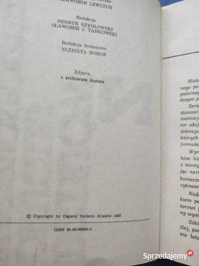 Z dziejów Drugiej Rzeczypospolitej Olgierd twarda z obwolutą Kielce