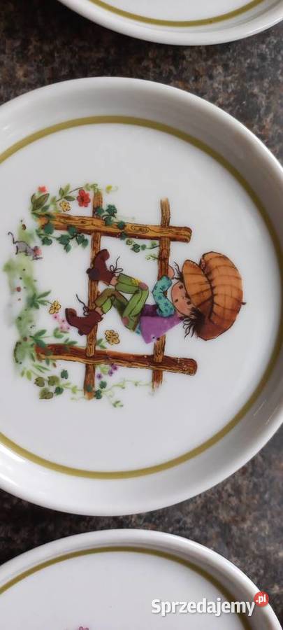 Creidlitz 6 mały talerzyk talerz dzieci Porcelana i szkło
