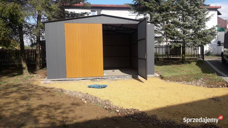 GARAŻ BLASZANY Wiata Hala Drewnopodobny Magazyn wielkopolskie