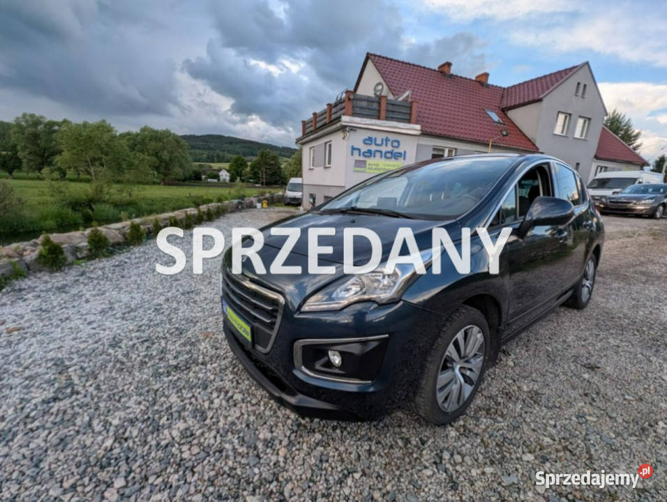 Peugeot 3008 Navi Panorama dach LEDY I 20092016 światła przeciwmgielne Kamienna Góra