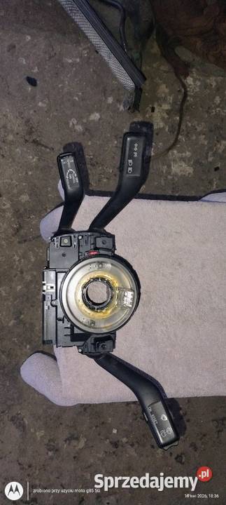 VW B6 kombi komplet manetki taśma czujnik kąta Panele sterowania, przełączniki Lubin