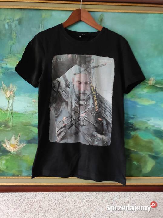 Cropp Tshirt z nadrukiem The Witcher casual slim Kielce