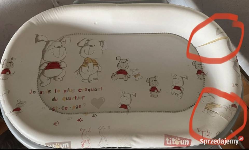 Komoda przewijak z wanienką dziecka