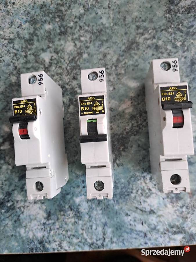Wyłączniki nadprądowe AEG Elfa E81 B10 podkarpackie