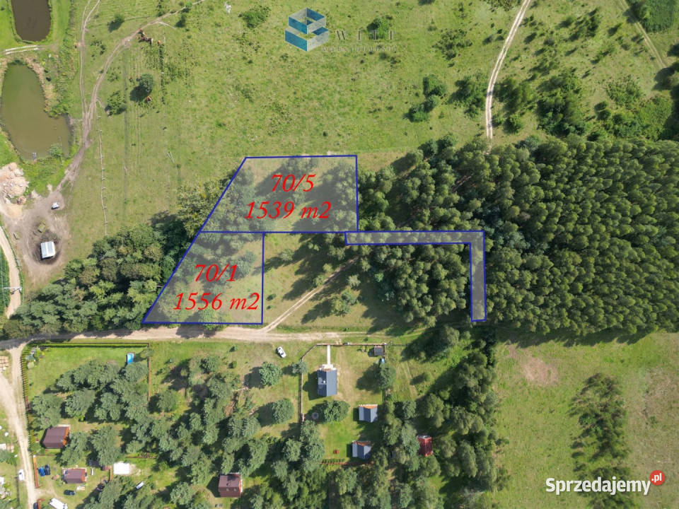 Działka Worliny 1539m2 gaz