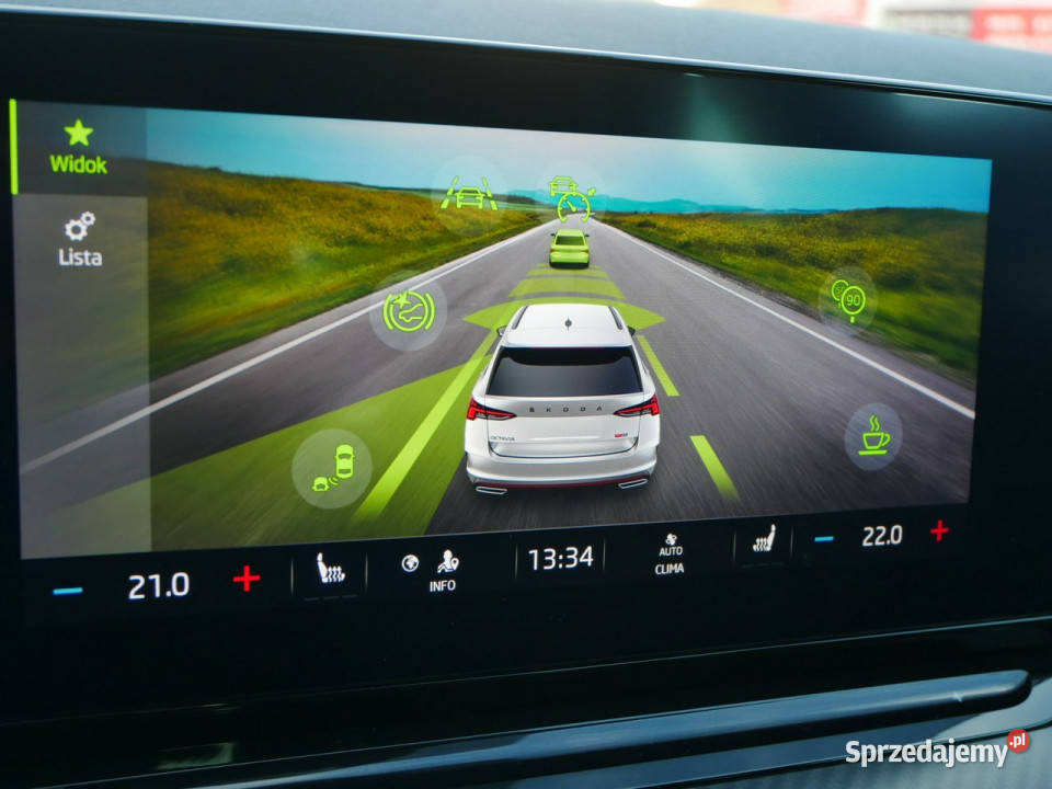 koda Octavia 20 TDI SCR 200 RS Kombi Automat DSG Kombi Samochody osobowe Goczałkowice-Zdrój