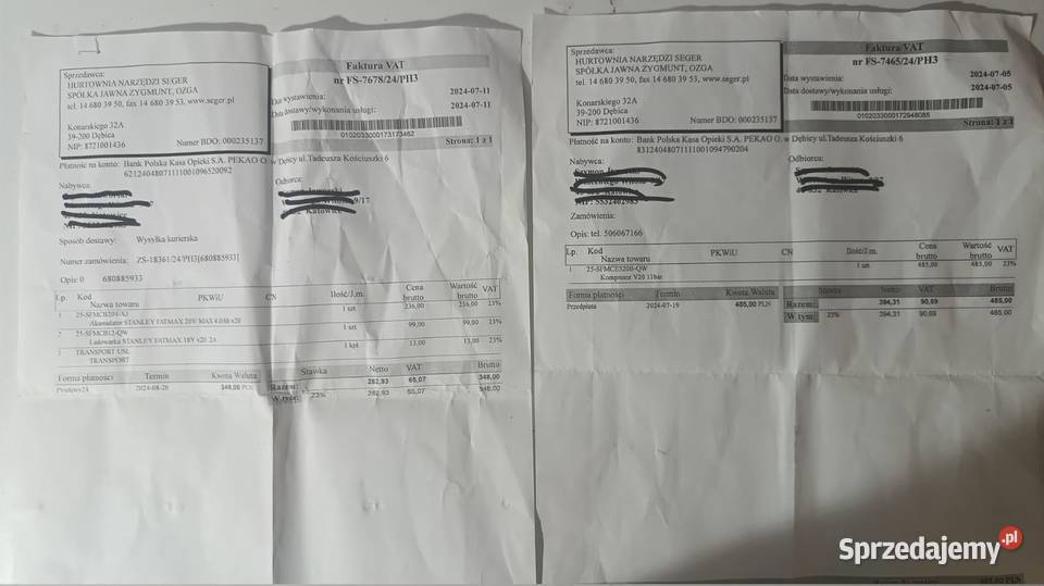 Kompresor akumulatorowy Stanley Katowice