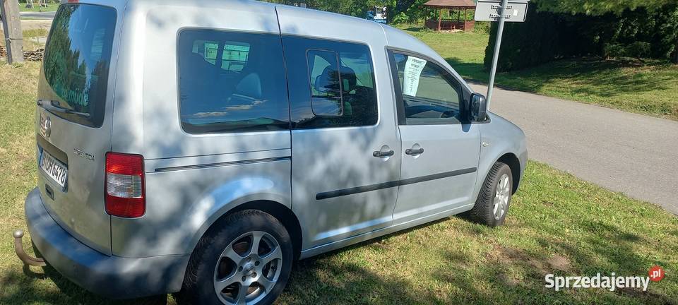 Vw Caddy 7osobowy 19 TDI Rok produkcji 2004 Malice
