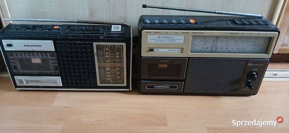 Radio magnetofon Unitra ZRK Grunding Magnetofony