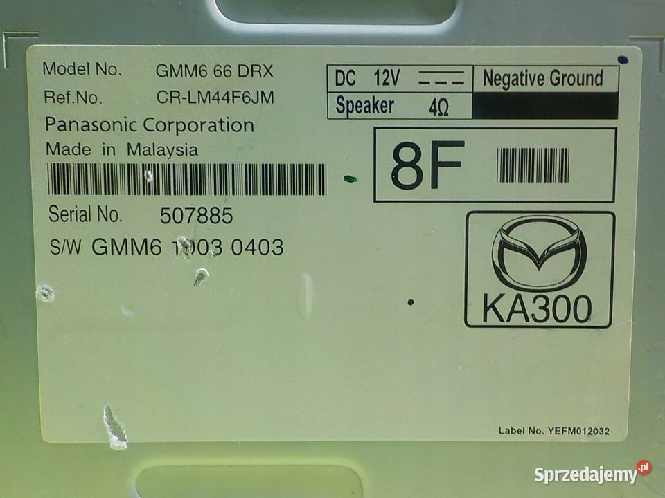 MAZDA 6 GJ III LIFT 22 D AUT 15r SEDAN 4D modul Suków