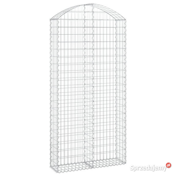 Łukowaty kosz gabionowy 100x30x200220 mazowieckie Warszawa