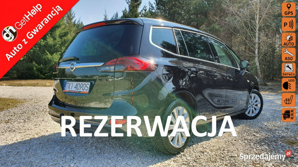 Opel Zafira 16d 136 NAVI Full LED Skóra Niski isofix Chmielnik