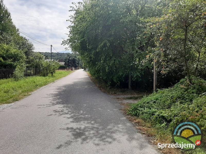 Płaska kształtna 18arowa działka bud k Krakowa 36m sprzedam