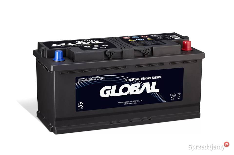 Akumulator Global AGM STARTSTOP 105Ah 950A Tczew
