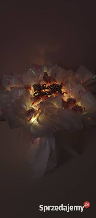 Bukiet świąteczny w kształcie gwiazdy Raffaello dolnośląskie Wrocław