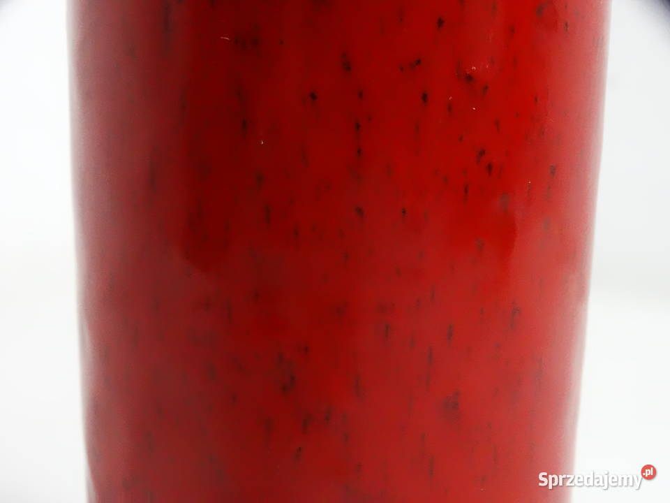 Wazon ceramiczny West Germany WGP 90218 czerwony Biłgoraj