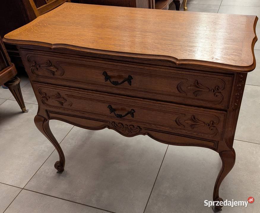 Dębowa komoda ludwikowskasklep Dąbrowa Górnicza śląskie