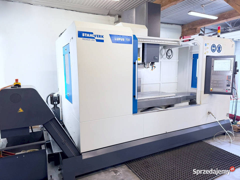 Frezarka CNC STAHLWERKKNUTH LUPUS 700 2016r Produkcja lubuskie Zabór