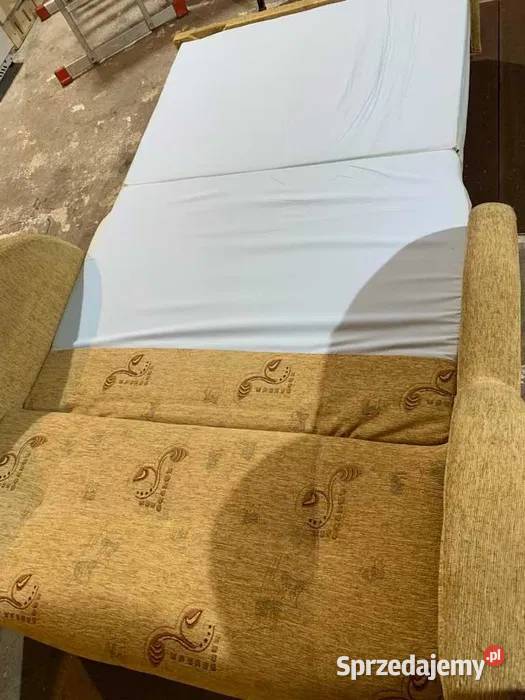 Rozkładana Kanapa z Funkcją Spania Sofa Nowa 82cm Zielona Góra